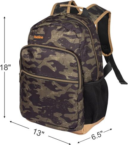 24L Travel Laptop Backpack, Business Anti Theft Slim Sturdy Large Laptops Backpack, Water Resistant College Computer Bag Gift for Men & Women Fits 17 Inch Notebook, Camouflage in Saudi Arabia