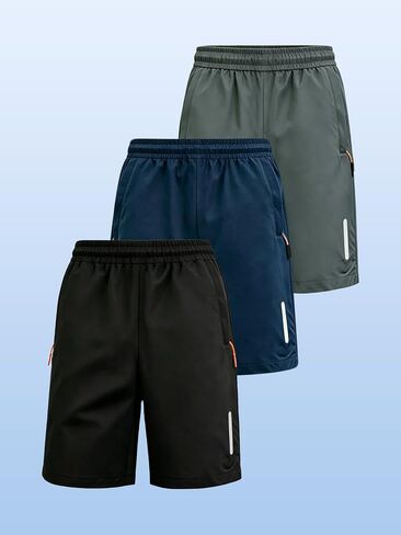 Men's Quick Drying Running Shorts 1-Pack, Moisture Wicking Sports Shorts for Fitness & Workouts, Lightweight Athletic Shorts in Kuwait