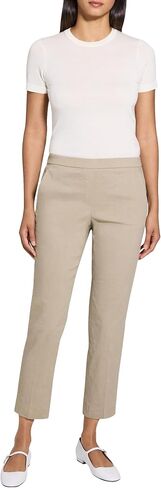 Theory Women's Treeca Pull On, Soft Taupe, 6 in Kuwait