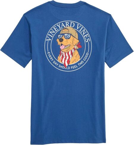 vineyard vines America Dog Short Sleeve Tee in Saudi Arabia
