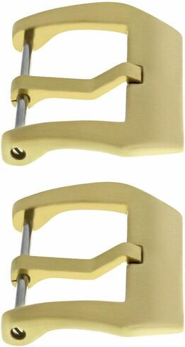 Ewatchparts 2-24mm Bronze Pre-V Screw-In Pam Strap Rubber Band Buckle Compatible With 44mm Panerai Watch in Kuwait
