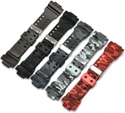 1pcs for GA-100/110/120 150 200 400 700 GD-100/110/120 G-8900 GLS-100 Resin Strap 16mm in Kuwait