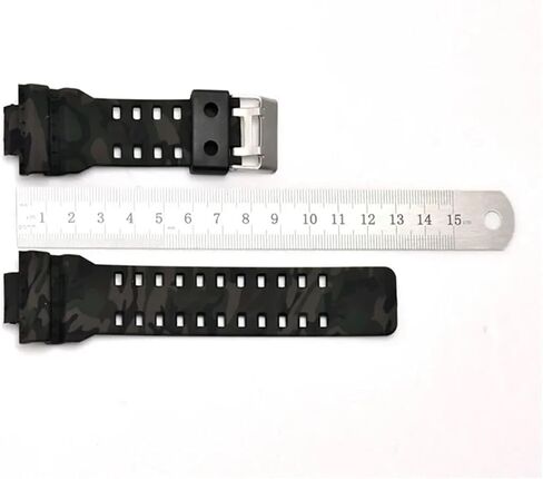 1pcs for GA-100/110/120 150 200 400 700 GD-100/110/120 G-8900 GLS-100 Resin Strap 16mm in Kuwait
