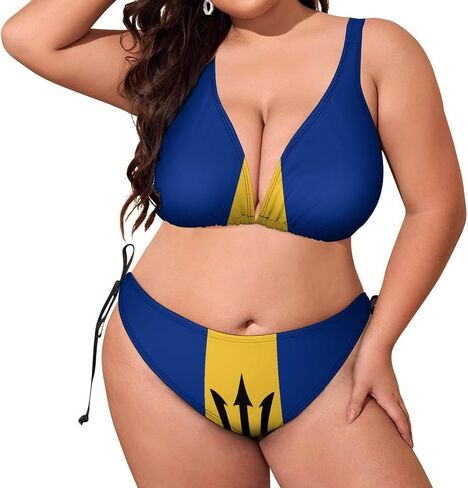 Zakqeik Mexican Flag Women Plus Size Swimsuit Bikini Bathing Suits Tummy Control Swimwear in Saudi Arabia