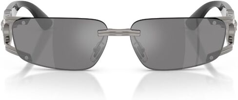 Versace Sunglasses VE 2291 10006G Gunmetal/Dark Grey Mirror Silver Polyamide Standard in Kuwait