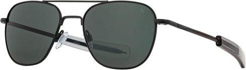 AO American Optical Black Original Pilot Sunglasses | Nylon & Glass Lenses | Polarized & Non-Polarized in Saudi Arabia