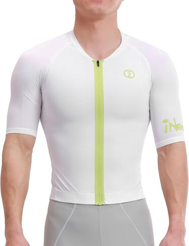 INBIKE Men Cycling Jersey Breathable Bike Jersey Moisture Wicking Quick Dry Biking Shirt with 3 Rear Pockets Bicycle Jersey in Kuwait
