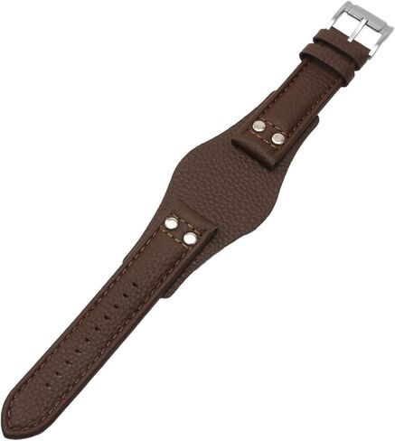 CZKE for Fossil CH2891CH3051 CH2564 CH2565 Watch Band Mens Genuine Leather Watchbands 22mm Strap with mat Leather Bracelet (Color : Brown Black Clasp, Size : 22mm) in Saudi Arabia