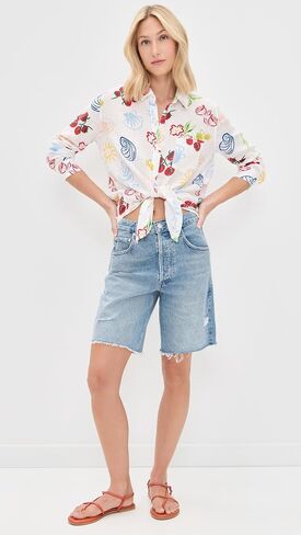 Rails Women's x Giadzy Charli Button Down Shirt in Kuwait