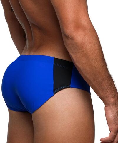 Rounderbum Men’s H2O Padded + Package Swim Brief – Quick-Dry Butt & Package Enhancing, No VPL, Lined in Kuwait