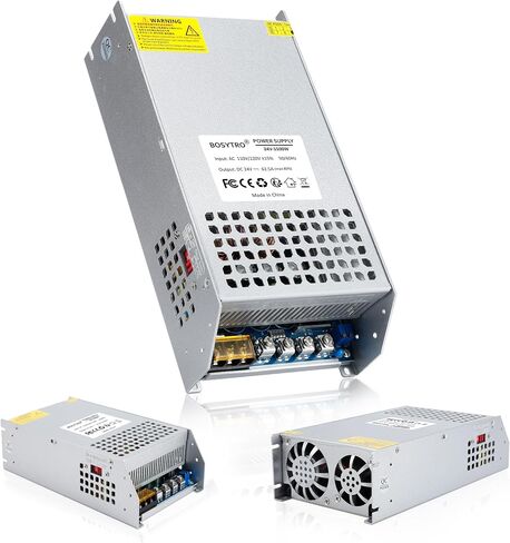 12V 125A 1500W DC Switching Power Supply Adapter PSU AC 110V / 220V-DC 12V Transformer Adapter, for 3D Printer,CCTV Camera Security System, Computer Project of Industrial Power Supplies in Saudi Arabia