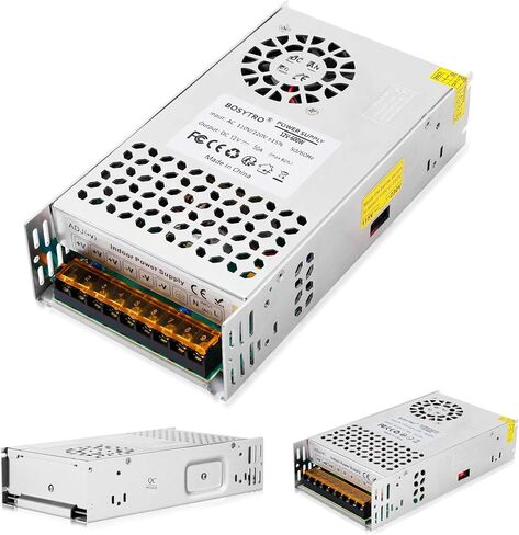 12V 125A 1500W DC Switching Power Supply Adapter PSU AC 110V / 220V-DC 12V Transformer Adapter, for 3D Printer,CCTV Camera Security System, Computer Project of Industrial Power Supplies in Saudi Arabia