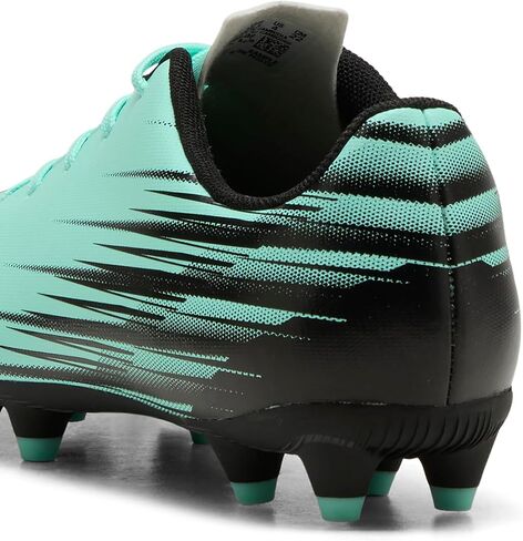 PUMA Unisex-Child Attacanto II Firm, Artificial Ground Soccer Cleats, Mint Jelly- Black SS26, 5.5 in Kuwait