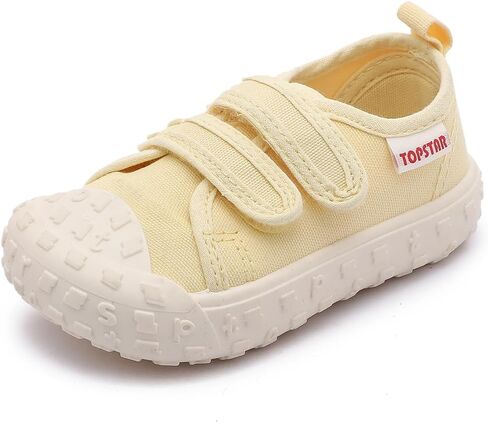 Toddler Canvas Shoes Baby Girls Boys Non-Slip Breathable Sneakers Lightweight Outside Walking Shoes 12 18 21 24 Months in Saudi Arabia