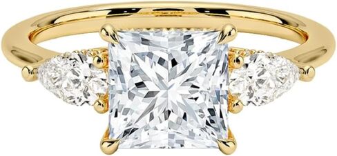 1.50CT Moissanite Solitaire Ring, Diamond Engagement10K 14K 18K Gold & 925 Sterling Silver Anniversary Christmas Ring For Women in Saudi Arabia