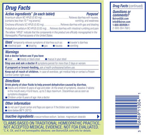 Boiron DiarrheaCalm, 60 CT in Saudi Arabia