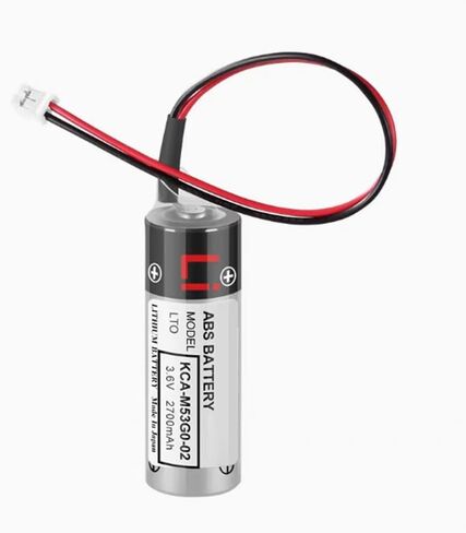 1 PCS KCA-M53G0-02 3.6V 2700mAh Lithium Battery with White Plug Non Rechargeable in Kuwait
