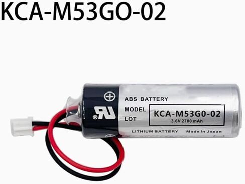 1 PCS KCA-M53G0-02 3.6V 2700mAh Lithium Battery with White Plug Non Rechargeable in Kuwait