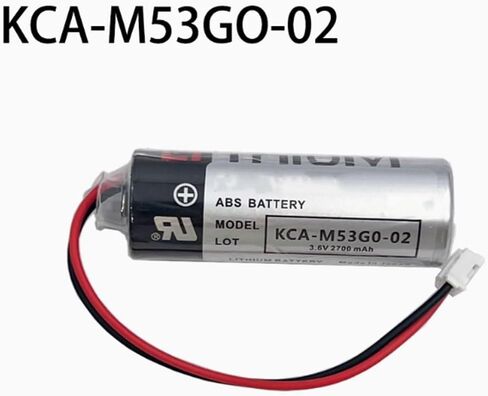 1 PCS KCA-M53G0-02 3.6V 2700mAh Lithium Battery with White Plug Non Rechargeable in Kuwait