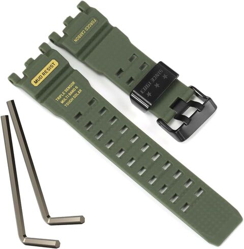 Resin Watch Strap Compatible with Casio GWG-2000 Series | Replacement Band for GWG-2000-1A3JF GWG-2000-1A1JF Mudmaster Men’s Watch Band in Saudi Arabia