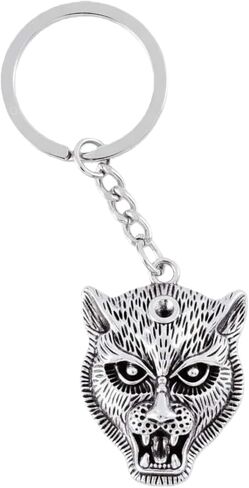 Stainless Steel Keychain for Women Men,Cute Animal Keychains Accessories Gifts For Car,Backpacks,Bag Tag Charm in Saudi Arabia