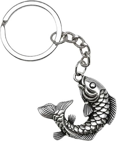 Stainless Steel Keychain for Women Men,Cute Animal Keychains Accessories Gifts For Car,Backpacks,Bag Tag Charm in Saudi Arabia