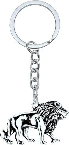 Stainless Steel Keychain for Women Men,Cute Animal Keychains Accessories Gifts For Car,Backpacks,Bag Tag Charm in Saudi Arabia