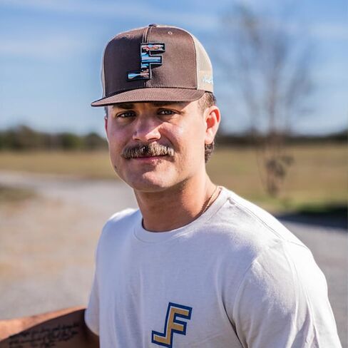 Lane Frost Bronc Flatbill Cap Brown in Saudi Arabia
