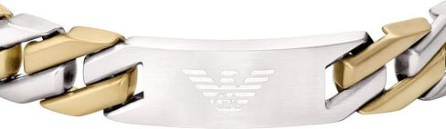 Emporio Armani Men's Stainless Steel ID Bracelet (Model: EGS3314040) in Kuwait