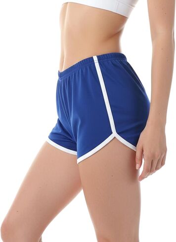 Kifmurase 7 Pack Women's Cotton Yoga Dance Shorts, Summer Athletic Sport Shorts for Women Yoga Cycling Hiking Sports Running in Kuwait