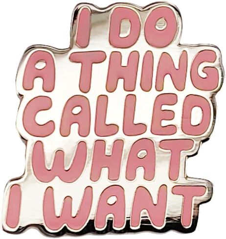 Enamel Pin, "I Do What I Want" Slogan Lapel Pin, Empowering Brooch,DIY Decor Collection, Gift for Individualists Friends Teens, Pin on Jacket Backpack Lapel, Decorative,Collectible in Saudi Arabia