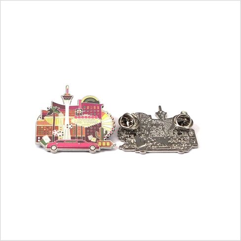 Enamel Pin - Las Vegas. Collector’s Edition, Durable & Stylish Souvenir Pin for Backpacks, Jackets, Hats, and Accessories in Saudi Arabia