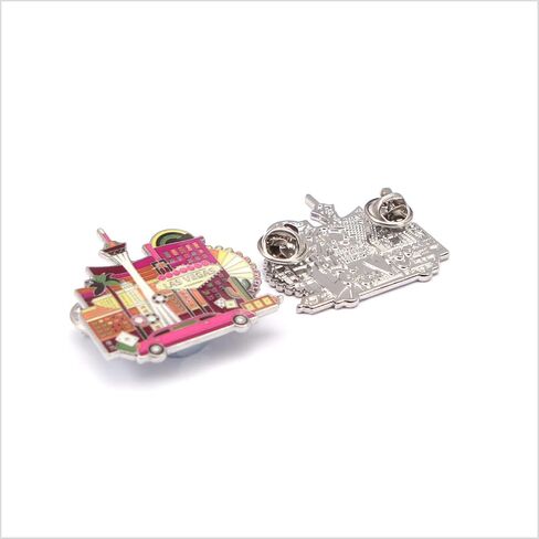 Enamel Pin - Las Vegas. Collector’s Edition, Durable & Stylish Souvenir Pin for Backpacks, Jackets, Hats, and Accessories in Saudi Arabia