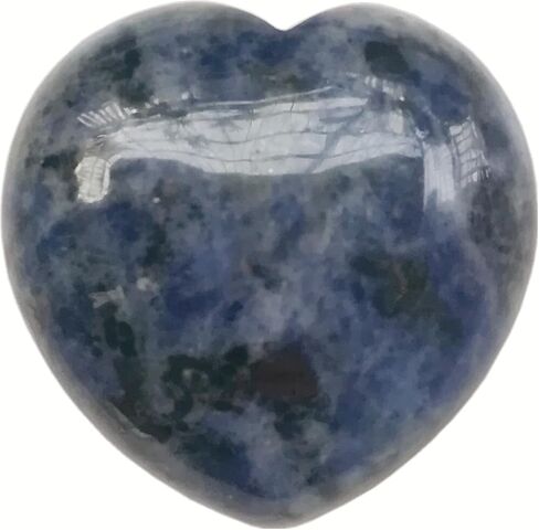 Natural Blue Cat's Eye Stone Palm Worry Carved Heart Shaped Love Crystal and Healing Stone,1.57 Inchs Valentine's Day Gift Thanksgiving Gift in Saudi Arabia