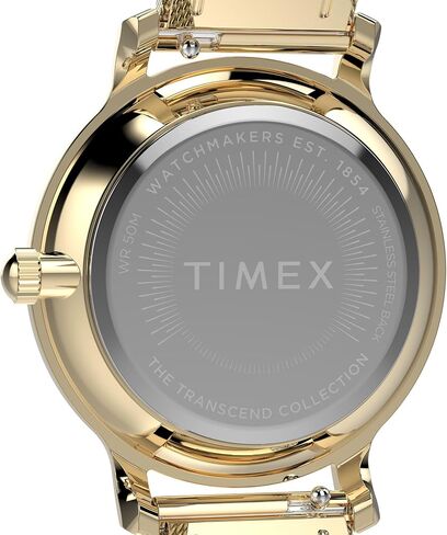 Timex Women's Transcend 31mm Watch - Triple Gold Tone in Kuwait