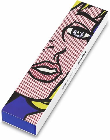Swatch Gent Biosourced Unisex Watch Casual Polymer Yellow Quartz Waterproof Reverie By Roy Lichtenstein, The Watch in Kuwait
