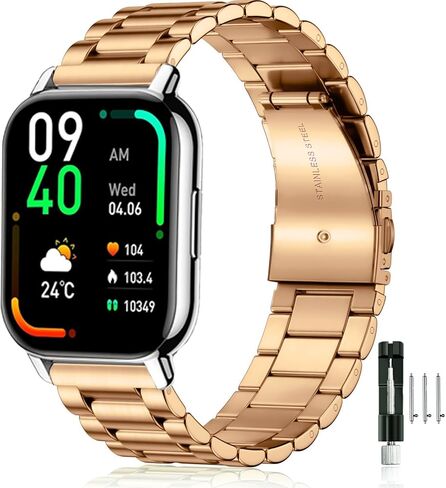 22mm Band Compatible with IDW13 IDW16 IDW19 IDW25 IDW26,Quick Release Stainless Steel Straps For Men Women in Saudi Arabia