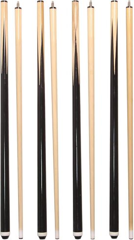 HAN'S DELTA Set of 4 Pool Cues 58" Billiard House Bar Pool Cue Sticks in Kuwait