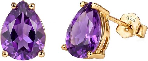 Turquoise Earrings 14k Gold Plated 925 Sterling Silver Teardrop Hypoallergenic Stud Earrings Jewelry For Women Mothers Day Gifts for Mom in Kuwait