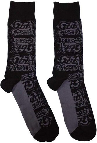 Ozzy Osbourne Logo Repeat Ankle Socks Size One Size in Kuwait