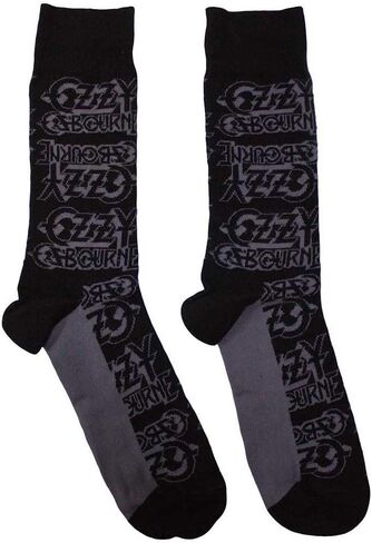 Ozzy Osbourne Logo Repeat Ankle Socks Size One Size in Kuwait