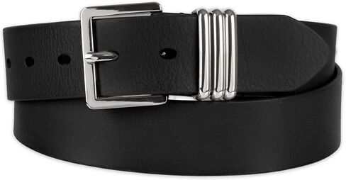 Tommy Hilfiger Women's Casual Genuine Leather Triple Metal Loop Belt for Jeans, Trousers and Dresses in Kuwait