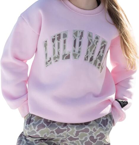 تي شيرت LULU MAC Puff Applique Sweatshirt - أطفال شباب in Kuwait