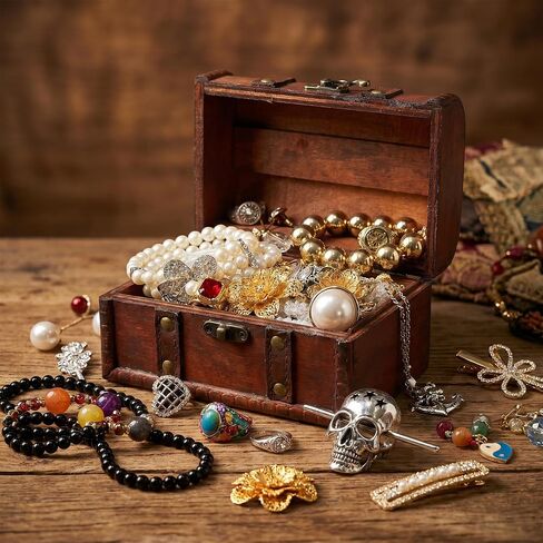 Mystery Jewelry Jar, Vintage,Goth Surprise Jewelry Set Gift for Her in Saudi Arabia