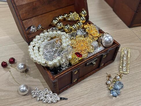 Mystery Jewelry Jar, Vintage,Goth Surprise Jewelry Set Gift for Her in Saudi Arabia
