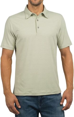 Scott Barber Men's Performance Polo Shirt – Soft Stretch Modal Blend, Breathable Lightweight Golf & Casual Short Sleeve Shirt in Saudi Arabia