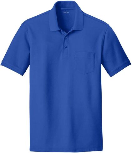 قمصان بولو كلاسيكية بجيب من Joe's USA للرجال بمقاسات XS-4XL in Kuwait