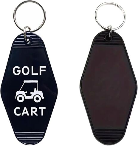 4 PCS Golf Cart Keychain Sport Themed Motel Golf Cart Key Chain for Women Man Golf Lovers Golf Souvenirs Gift in Saudi Arabia