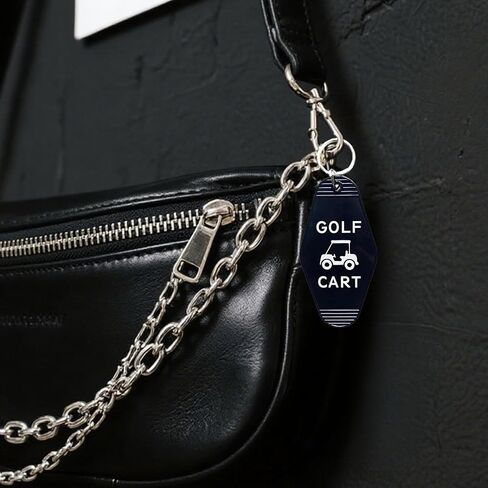 4 PCS Golf Cart Keychain Sport Themed Motel Golf Cart Key Chain for Women Man Golf Lovers Golf Souvenirs Gift in Saudi Arabia