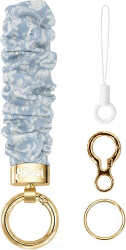 Stretchy Wristlet Keychain–Key Holder Bracelet for Car Keys with 8-shaped buckle,Cute Scrunchie Wrist Bracelet in Saudi Arabia